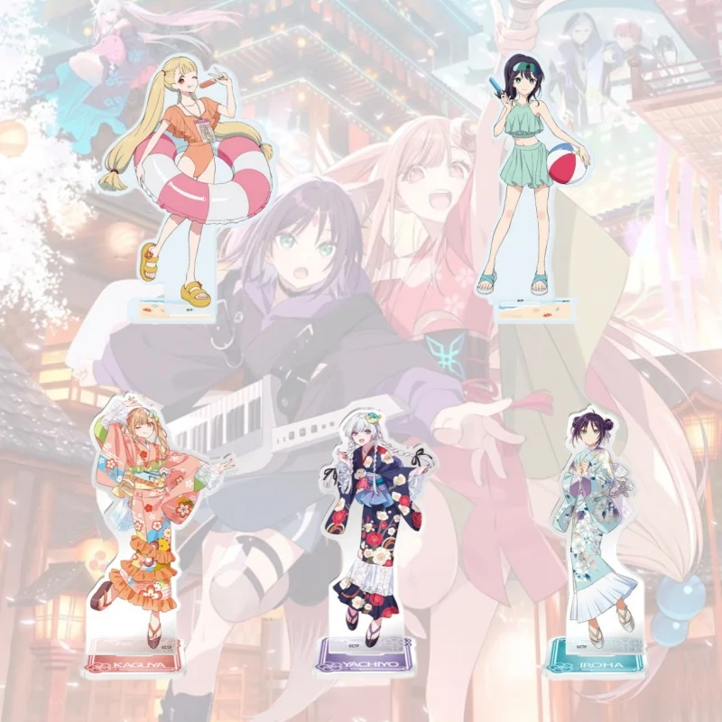 Cosmic Princess Kaguya! Anime Acrylic Stand Model Figure Cosplay Plate Holder Topper Keychain Desk Decor Plate Gift