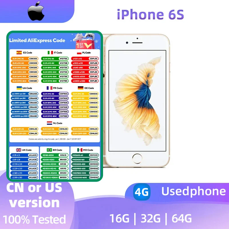 Apple iPhone 6S Smartphone 4.7