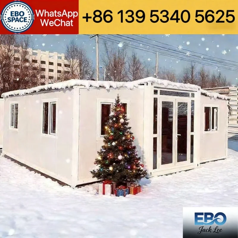 China Made Expandable Container Cabin 20ft 30ft 40ft Tiny House Waterproof Long Life Outdoor CE Certified