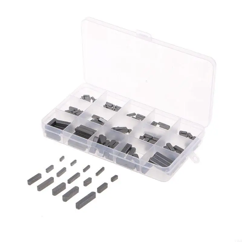 U4LA 140 PC Round Fine per chiavi tasti paralleli Azionamento Imposta Hardware assortimento stock con scatola 8-30