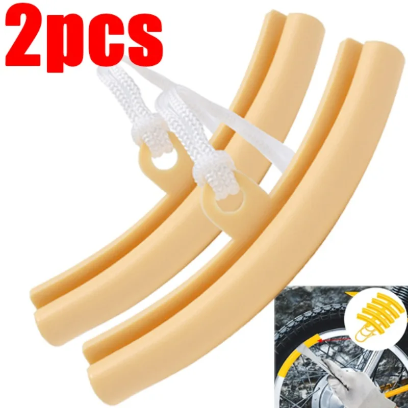 

2Pcs Car Wheel Rim Protector Bicycle Motorcycle Tire Changing Steel Ring Protective Sleeves Tire Tyre Changer Savers Accessories