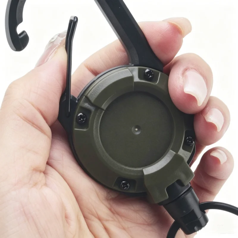 

Multifunctional Retractable Anti-lost Rope, Outdoor Camping Steel Wire Pull Buckle Tactical Elastic Key Chain Portable Tool Hold