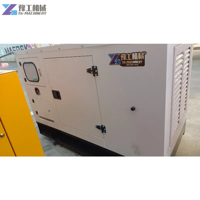 Customized Diesel Generator Set 5KW 240V 50HZ Generator Sets Green Silence Box and 10KW 400V 50HZ White Silence Box for Poland