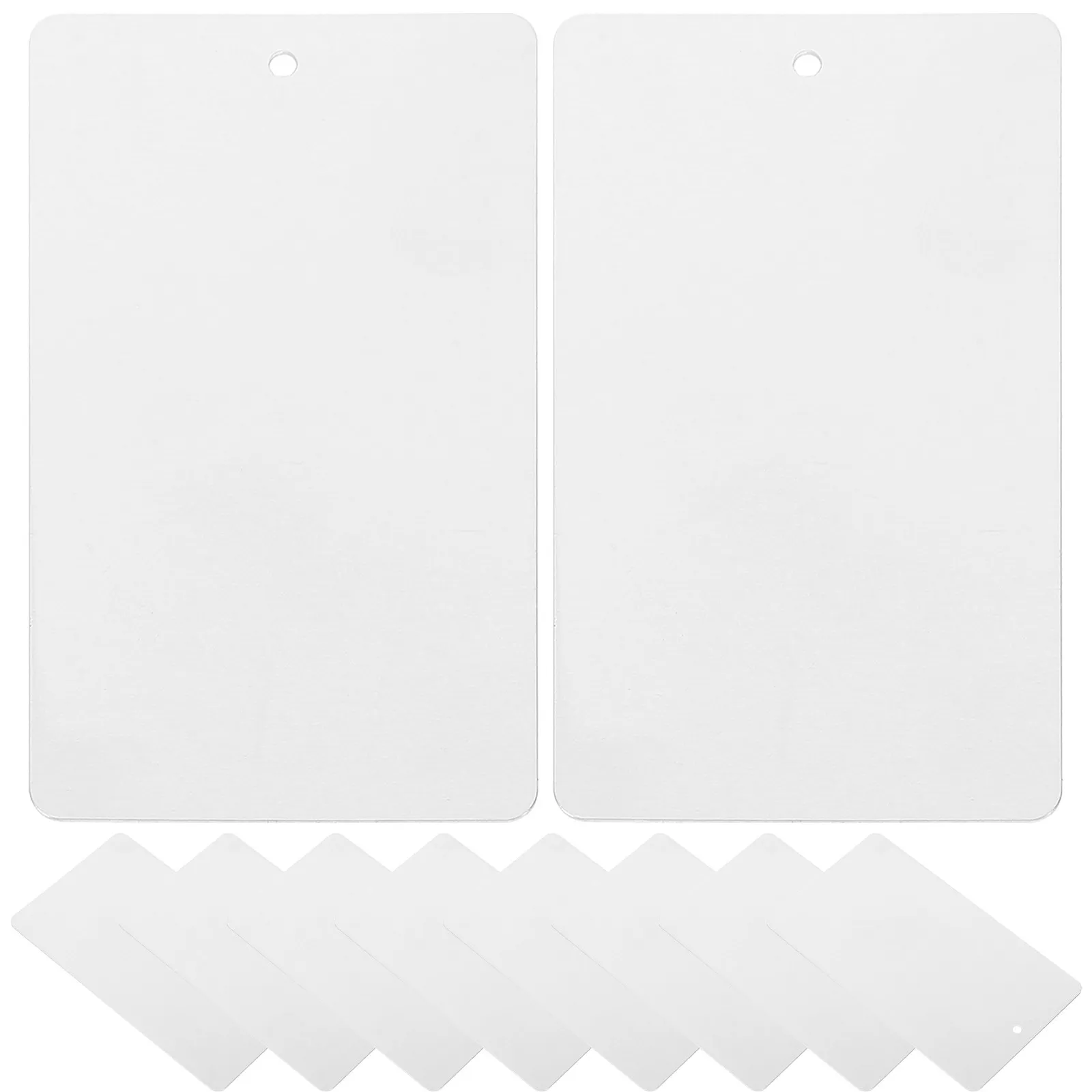 

50pcs Aluminum Plant Labels Single Hole Garden Markers Lightweight Nursery Tags For Greenhouse Flower Beds Plant Tags