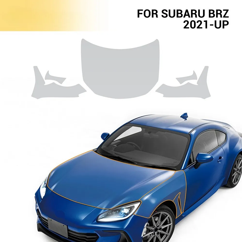 

PPF Paint Protection Film Engine Fender Rear Anti-Scratch Transpare for Subaru BRZ 2021 2022 2023 TPU Body Film