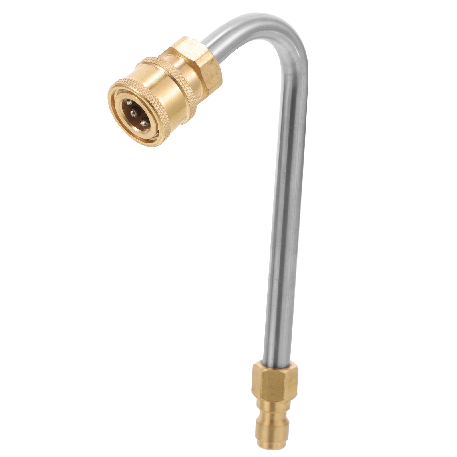 

High Pressure Wand 17CM U-Shaped Rod Durable Pressure Washer Extension Tool Stainless Steel Cleaning Tool Fits Most Washers