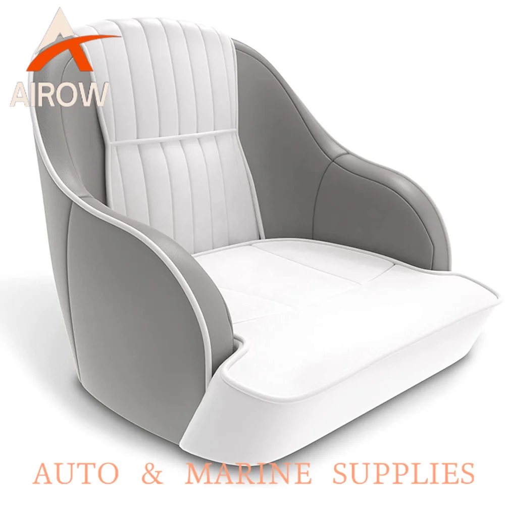 Airow auto ISURE Marine Luxury Waterproof Boat Seat Custom Logo Folding Boat Marine Seat for Jet Boat