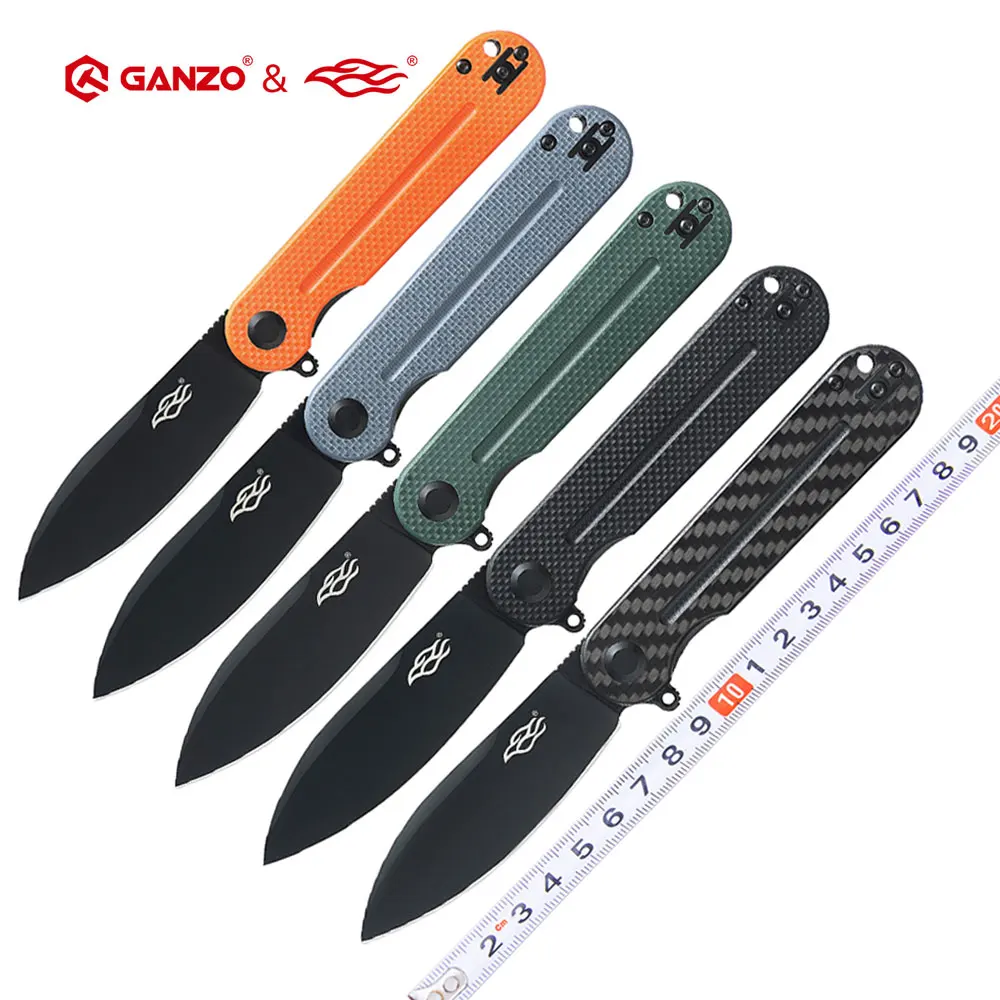 

Ganzo Firebird FBKNIFE FH922PT D2 blade G10 or CF Handle Folding knife Survival tool Pocket Knife tactical edc outdoor tool