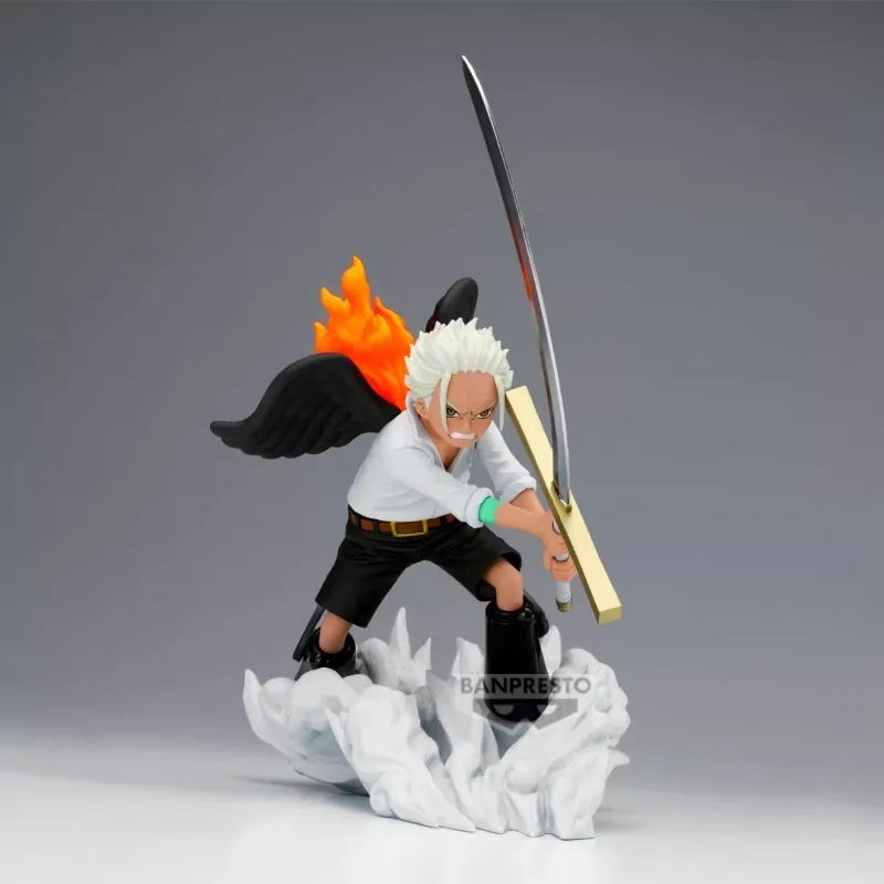 [In Stock] Original Bandai BANPRESTO One Piece Roronoa Zoro Hawk Senkou Zekkei Action Model Anime Collectibles Toy Figures Hobby