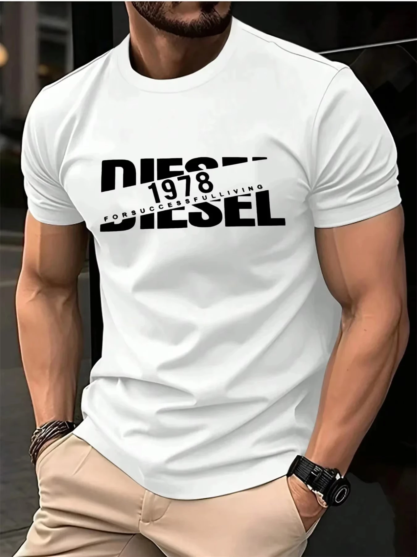 Nouvelle Tendance 2026 T-shirt - Men'S Fashion Logo avis et prix