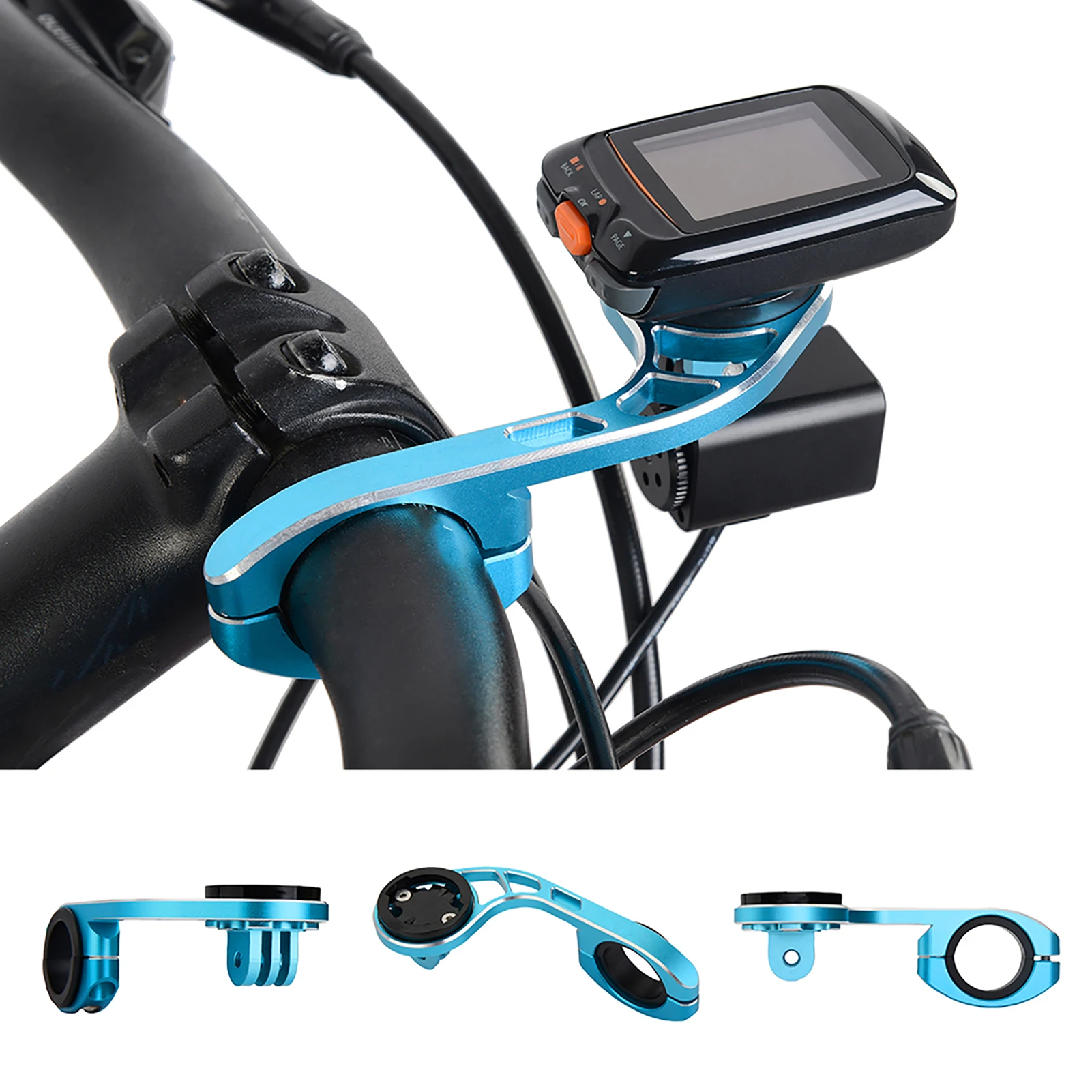 

Bike Computer Mount Cycle Handlebar Computer Mount 31.8mm Computer Mount Cycle Handlebar Lighting Bracket Camera Holder Adapter