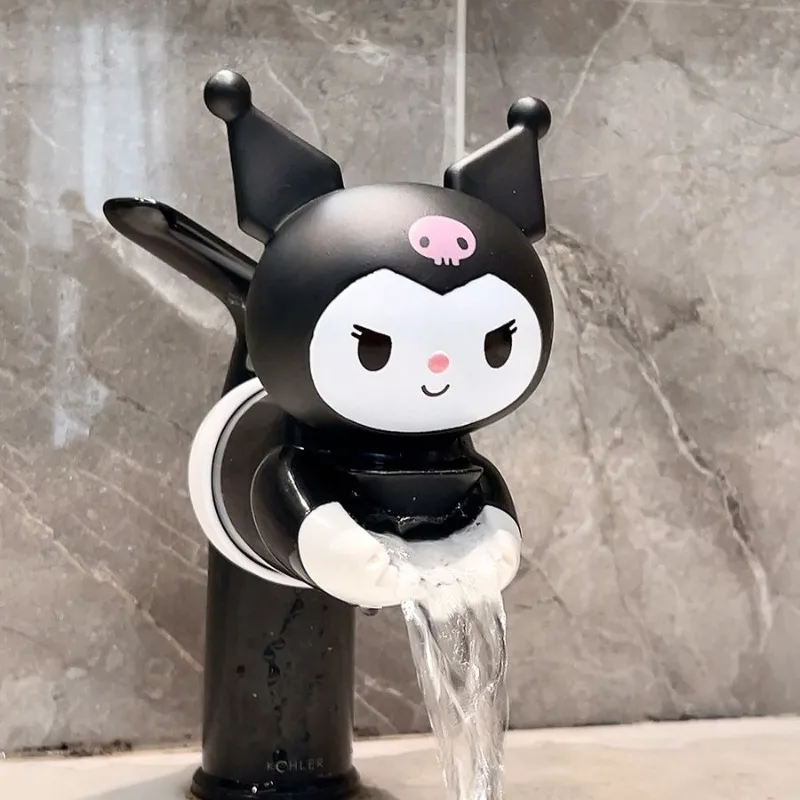 Simpatico personaggio dei cartoni animati Hello kitty Kuromi Pochacco prolunga per rubinetto Kawaii Mickey prolunga per lavaggio a mano a prova di spruzzi regalo per le vacanze
