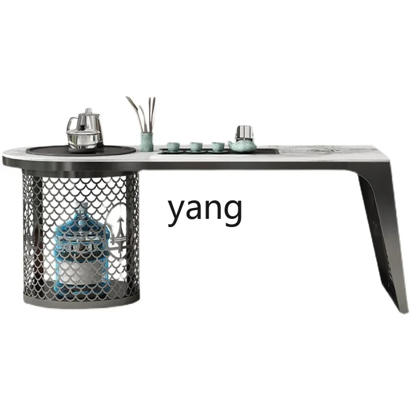 

CCL rock slab tea table combination simple kung fu tea table set integrated office coffee table