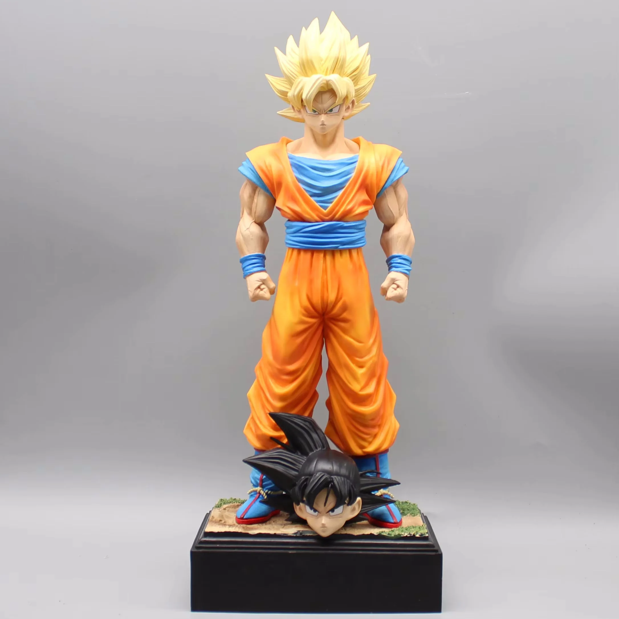 Figura de Dragon Ball de Anime, Super bomba, Son Goku, Torankusu, Krillin, Broli, Demonize, Vegeta, Frieza Vs, modelo de figuras de acción de Son Goku