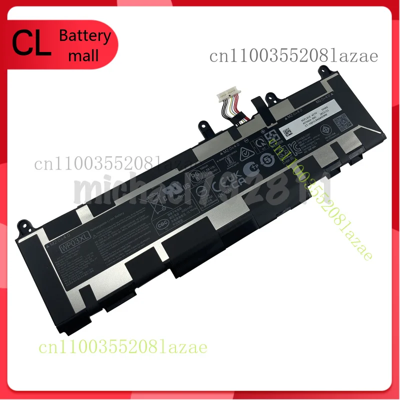 

Оригинальный аккумулятор WP03XL для HP Elitebook 830 840 845 860 865 1040 G9 Firefly 14