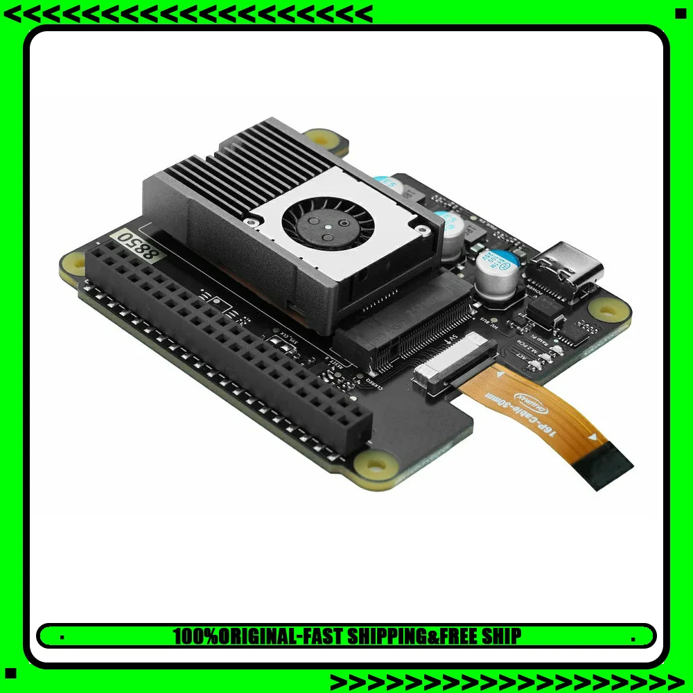 M5Stack AI-8850 LLM Acceleration M.2 Kit 4GB AX8850 Edge AI Computing Module for Local AI Inference