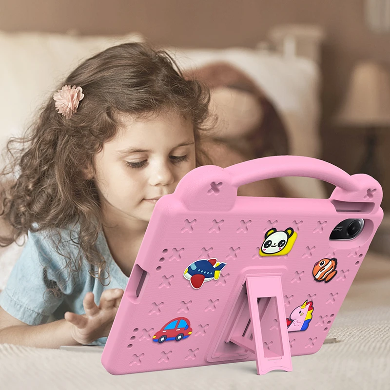Etui EVA Bear Case dla Xiaomi Redmi Pad 2 2025 11 cali Etui na tablet Przyjazne dla dzieci, odporny na wstrząsy futerał ochronny na Redmi Pad 2 11 cali — zdjęcie produktu 4