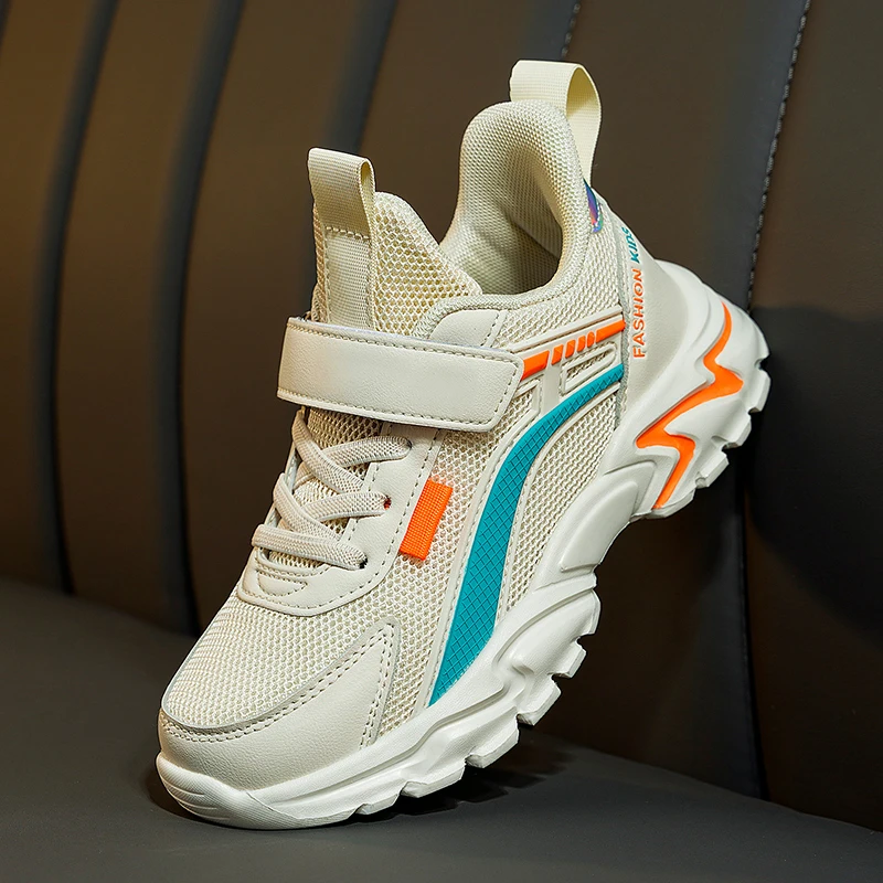 

2026 Fashion Sneakers Boys new the four seasons resilience Breathable Sneakers Casual Shoes Boys Wearproof Warm Basketball Shoes