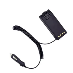 QYT Batterij Eliminator voor CB58 CB Handheld Walkie Talkie HAM Radio Autolader Snoer Voeding Accessoire