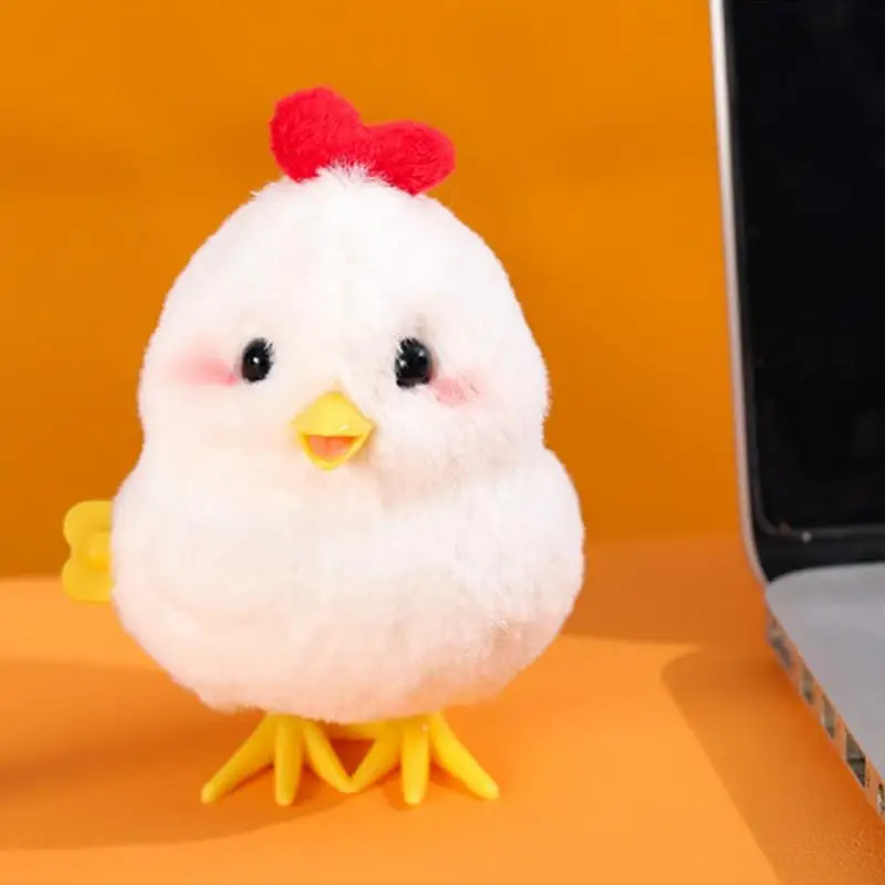 Wind Up Toy windep Toy bambini calza Stuffer giocattoli di pollo Educational Wind Up Chicks Wind Up Animal Clockwork For Birthday