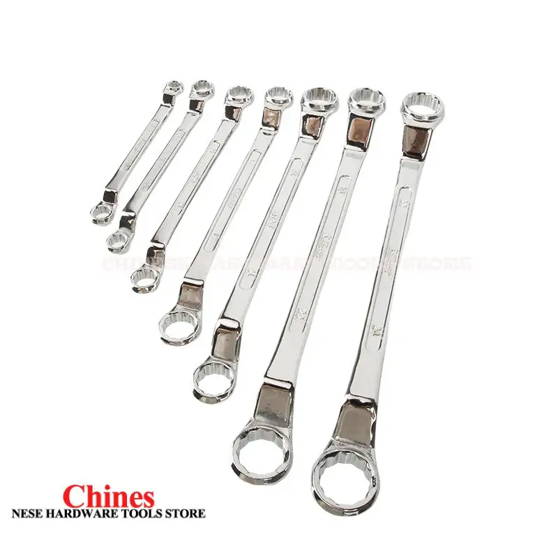 

Двуглавый ключ двойного назначения с цветком сливы, инструмент для ремонта автомобилей, инструмент для ремонта глазных ключей