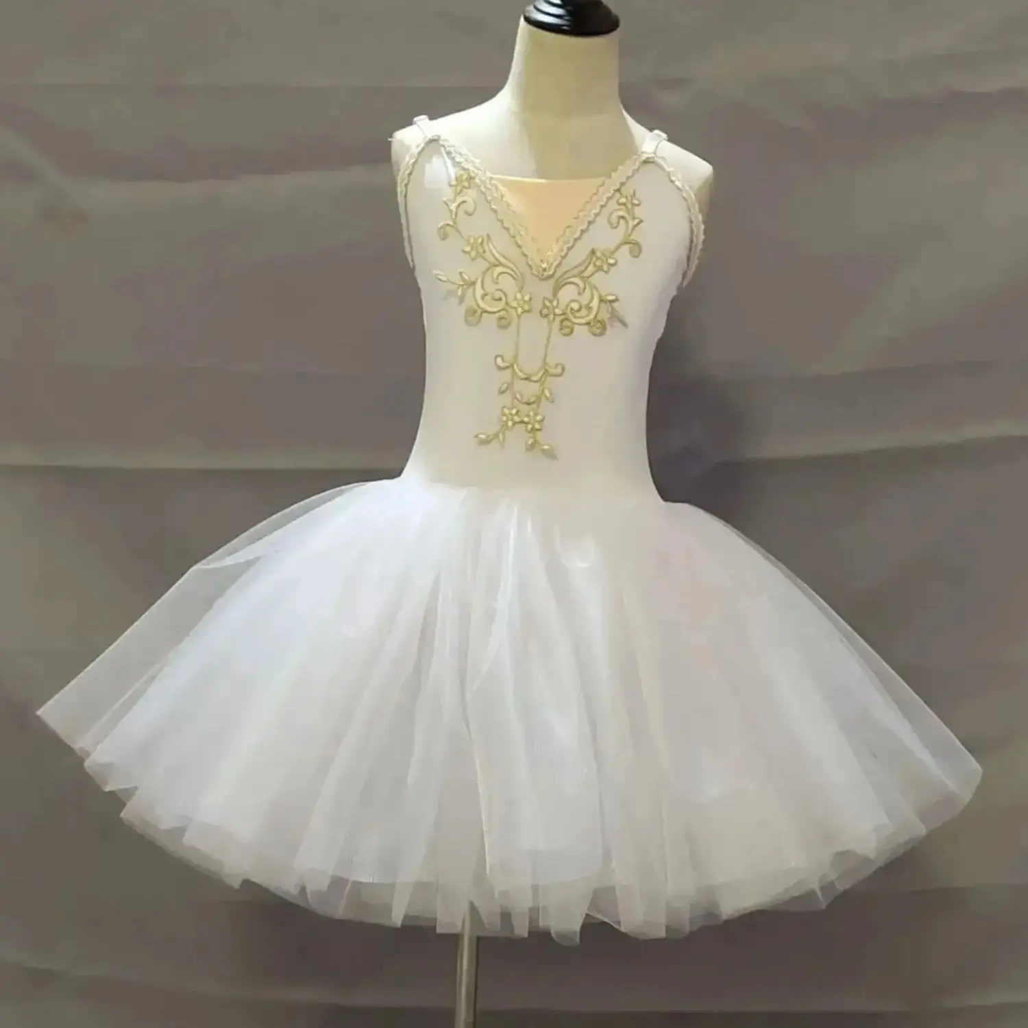 Children Professional Ballet Skirts Girls Black Swan Lake Ballet Tutu Dress For Kids Performance Costumes Ballerina Dress