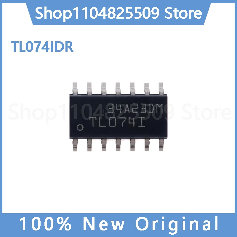 (5~30pcs) pcs 100% Original New TL074IDR — SOIC-14, Quad Operational Amplifier IC