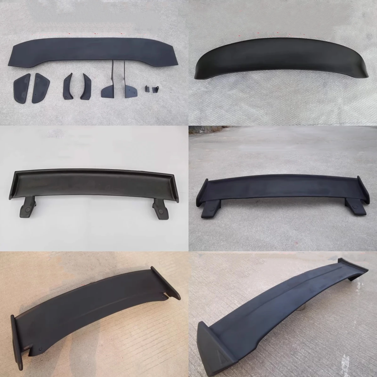 Resin Fiber Tail Wing for Suzuki Swift ZC31 Sport 2005-2019 Modified New Style Unpainted Car Rear Spoiler