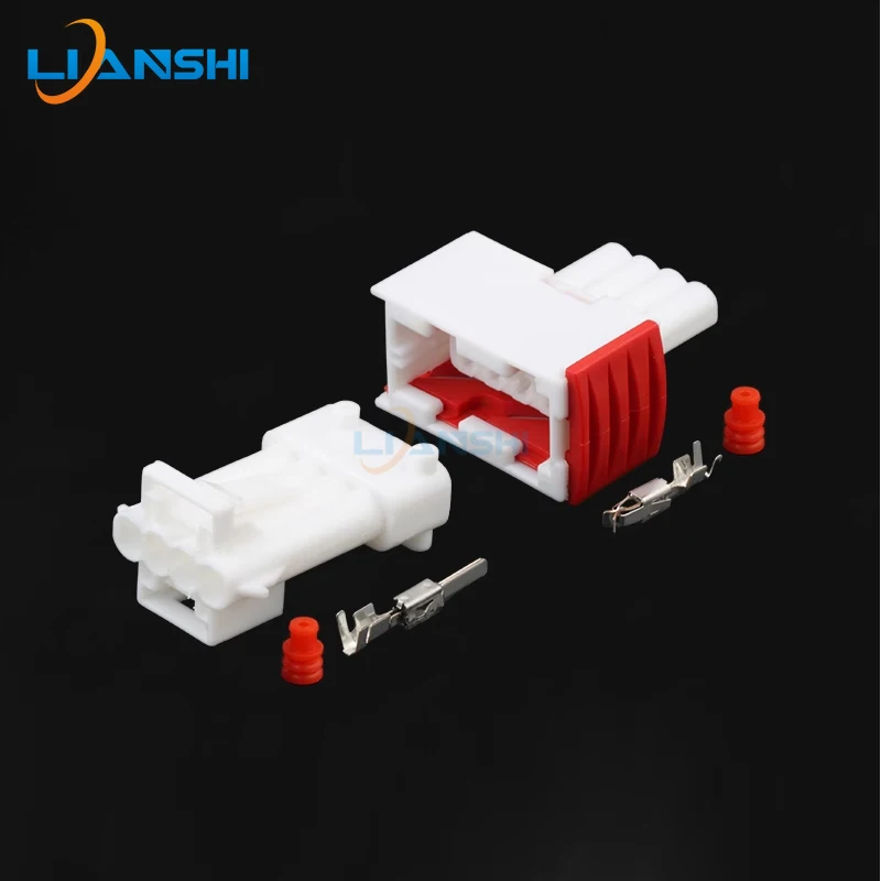4 Pin 144998-5 3MTS04FW DJ7041K-3.5-11/21 Oxygen Sensor Connector Plug For BMW Peugeot Citroen Mini Car Wiring Harness Kit OEM