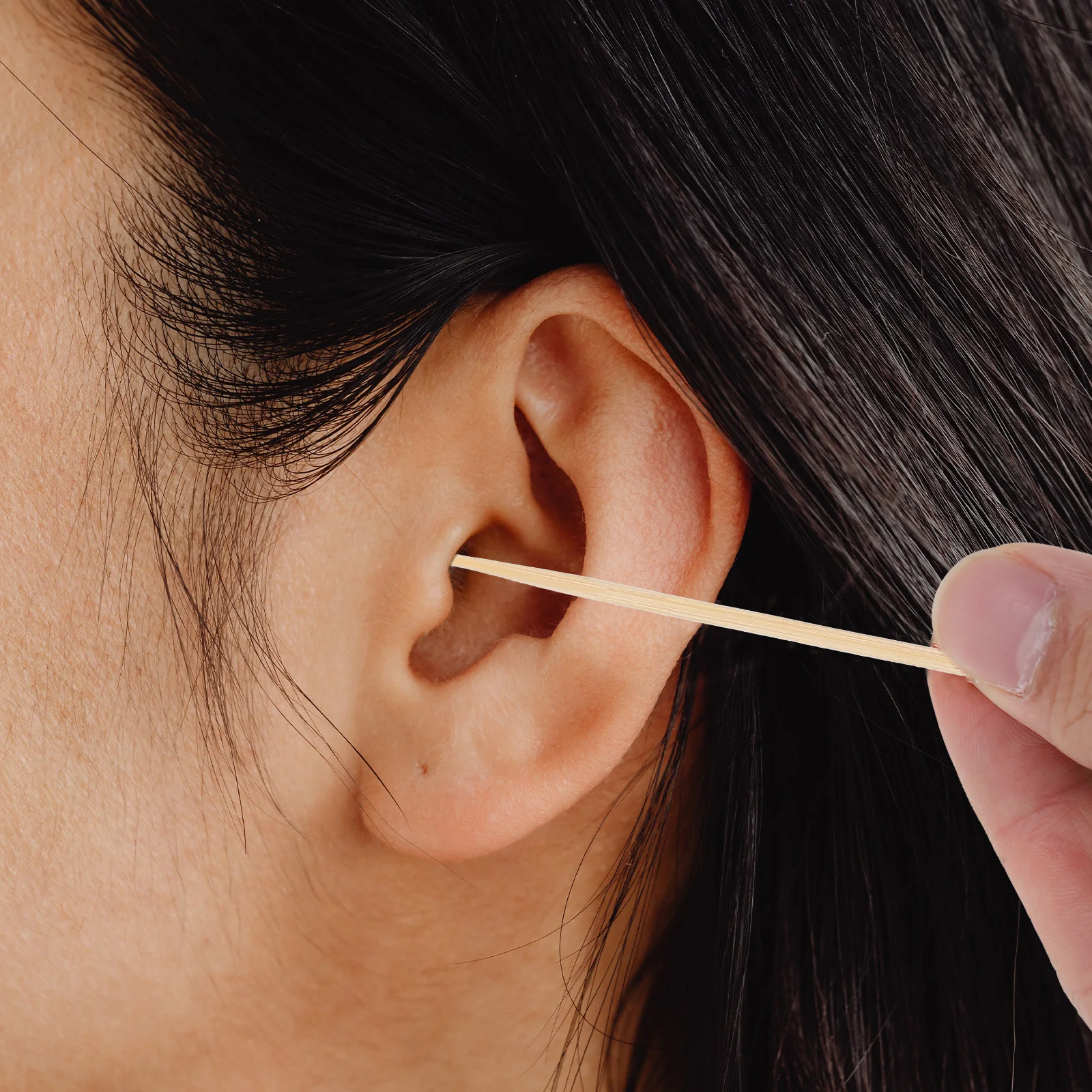 5 قطع من ملعقة الأذن المصقولة المصقولة، أداة تنظيف الأذن آمنة للبالغين والأطفال مع تنظيف الكحول