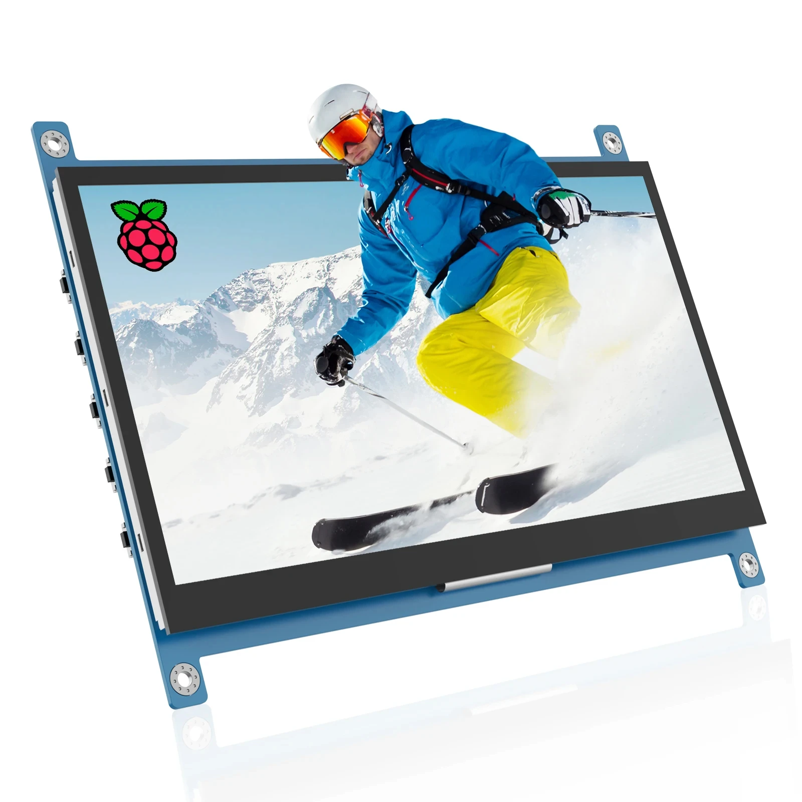 

Eyoyo 7-inch Capacitive Touchscreen 1024×600 IPS HD Display for Raspberry Pi 4/3B+/3B/2B/BB/Zero Mini Portable HDMI Touch Screen