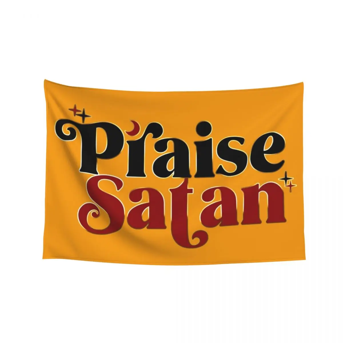 

Praise Satan Quote Tapestry Things To Decorate The Room Wall Decoration Funny Tapestry