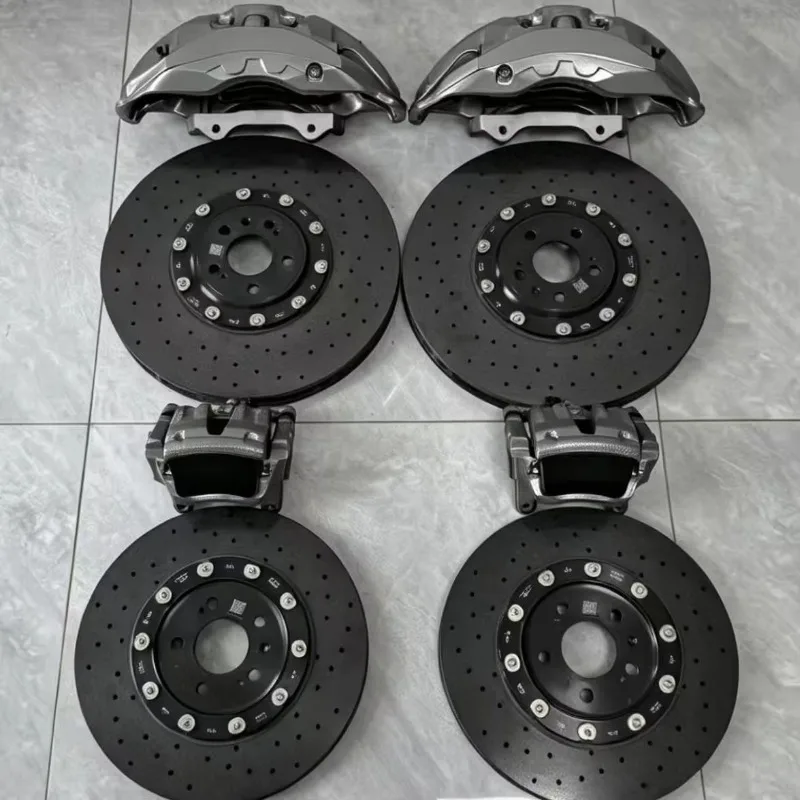 China Factory New 10 Pot Big Brake Calipers Kit 10N Carbon Ceramic Brake Disc 420mm