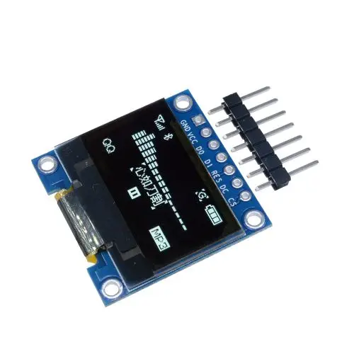 0.96" Inch OLED Display Screen Module SSD1306 I2C IIC Serial 128x64 LCD Screen Board 3.3V-5V White Blue Yellow for Arduino