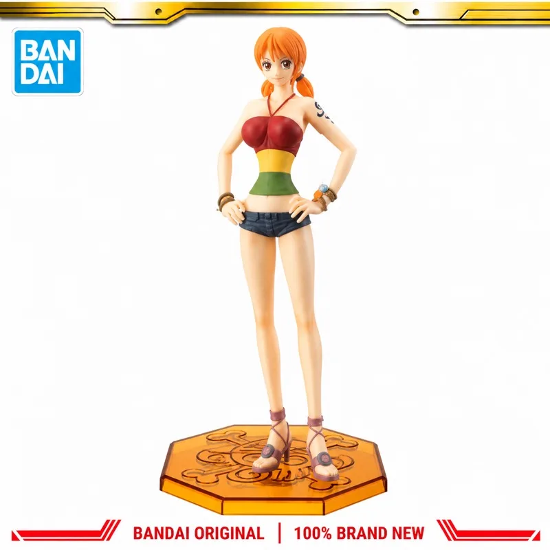 

In Stock Bandai Original Banpresto One Piece Nami Action Figure Model Doll Brand New Boxed Anime Characters Toys Model Garage