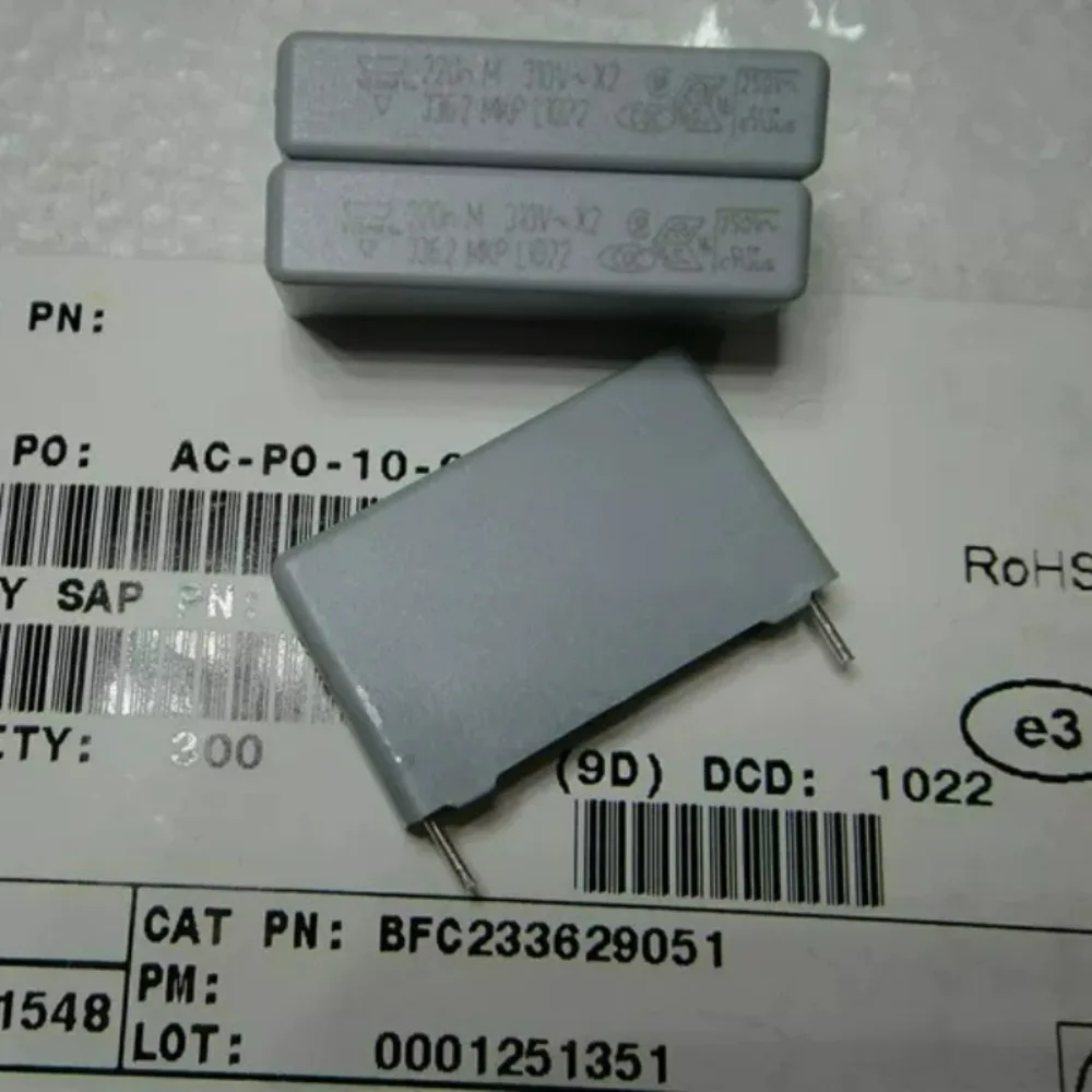 10pcs/lot BC MKP336 0.22uf 310vAC 220nf u22 224 Brand New 22mm Film Capacitor BFC233629051