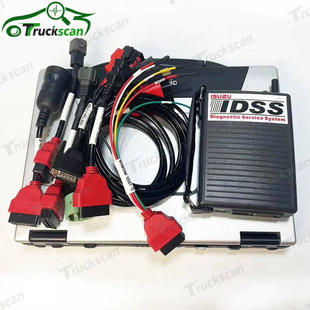 2024 For Isuzu G-IDSS E-IDSS Vehicles Excavator Truck Diagnostic Scanner Tool For Isuzu IDSS Diagnostic Kit+CF53 laptop