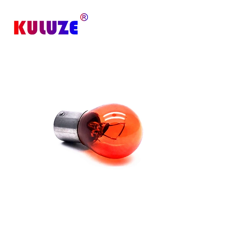 Halogen Lamp Bay15d BAU15S 21/5W Amber Car Indicator Brake Reverse Parking Light Driving Tail Light
