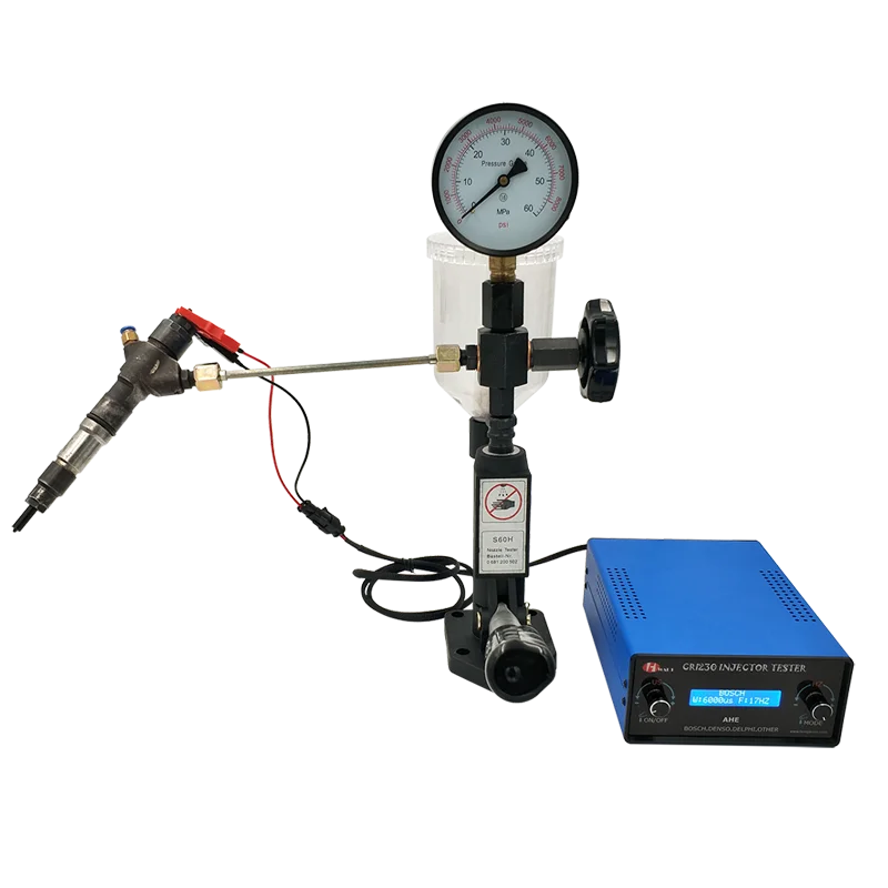High Pressure Diesel Injector Tester CRI230 Common Rail Fuel Injector AHE Analyzer in English