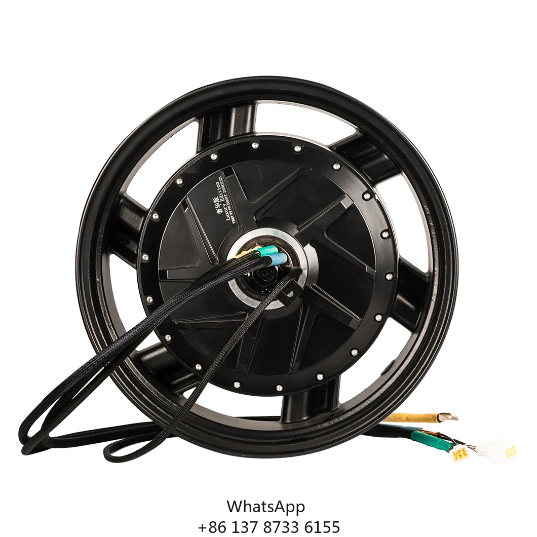17 Inch-6.0 Lux 8000W High Power Hub Motor Factory Hot Sale Motor For Electric Motorcycle