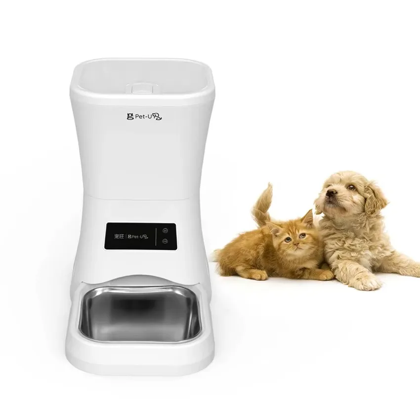 FurStarCustom Logo Packaging Automatic Smart Pet Feeder With WiFi Control Leak Proof Portable Design For Cats & Dogs 9L Capacity