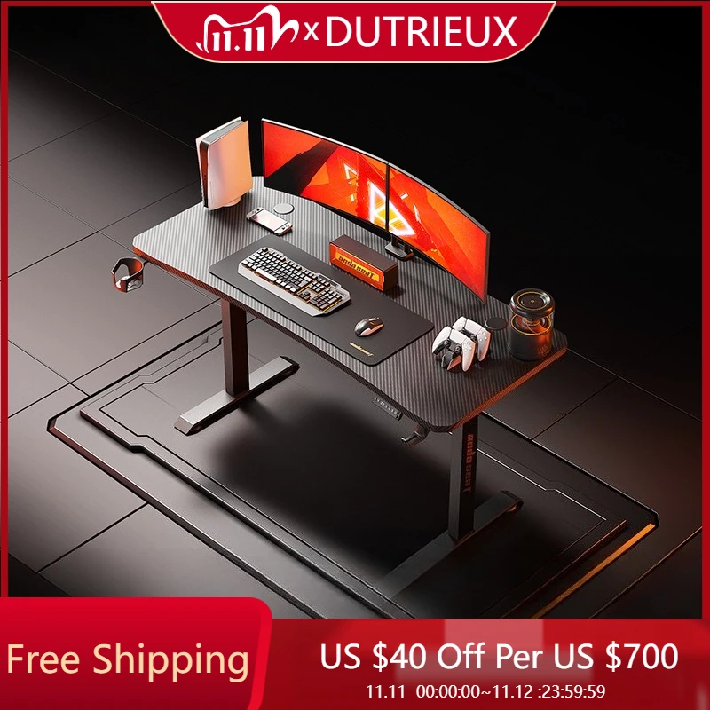 

Designer Gaming Table Electric Lifting Modern Comfortable Living Room Table Computer Relaxing Reading Escritorios Furniture