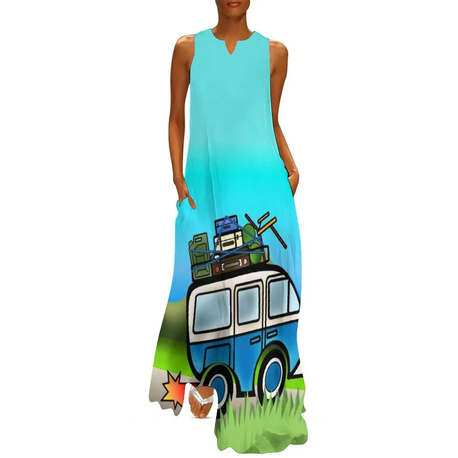 

Happy Camper Long Dress luxury evening dresses 2025 evening dresses luxury 2025 Evening dresses Dress