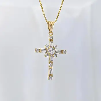 10 最佳銷售 925銀十字項鍊 - №6