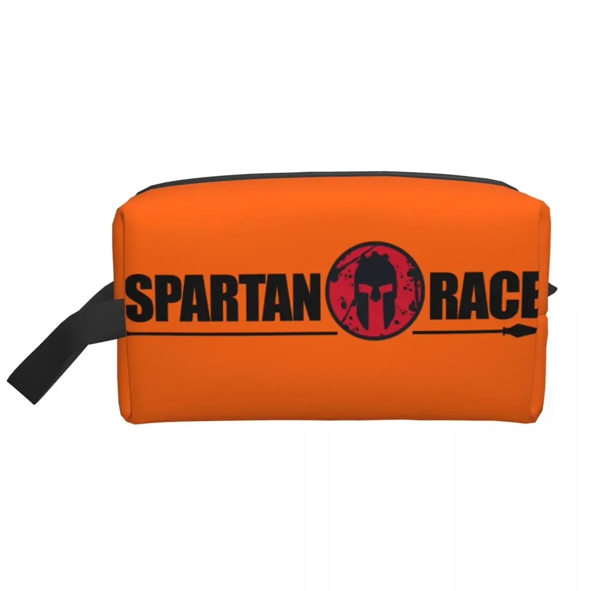 Travel Sparta Spirit Spartan Race Toiletry Bag Kawaii Cosmetic Makeup Organizer Women Beauty Storage Dopp Kit Box