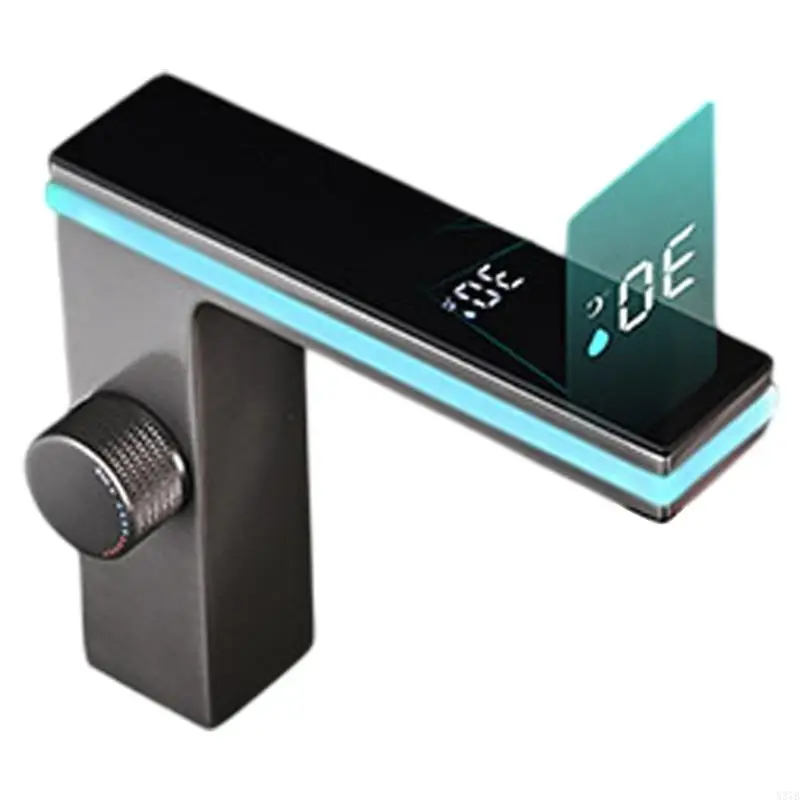 X37B Mezclador temperatura digital avanzada Toque agua aluminio para uso doméstico