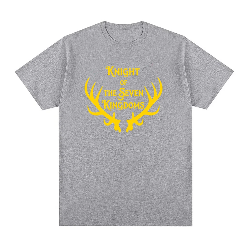 A Knight of The Seven Kingdoms T-Shirt for Summer Fashion 100%cotton Woman/Men's T-Shirt Casual  Short Sleeve O-neck Clothing