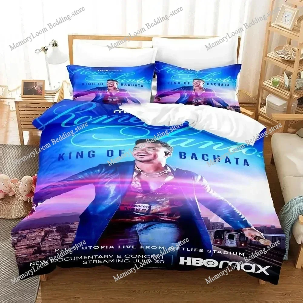 3D Print Romeo Santos Bedding Set Duvet Cover Bed Set Quilt Cover Pillowcase Comforter king Queen Size Boys Adult Bedding Set