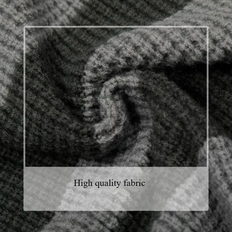 المرأة مخطط بالأزرار مقنعين سستة سترة اللون مطابقة الربيع موضة كسول نمط معاطف الخريف فضفاضة الحياكة الترفيه القمم