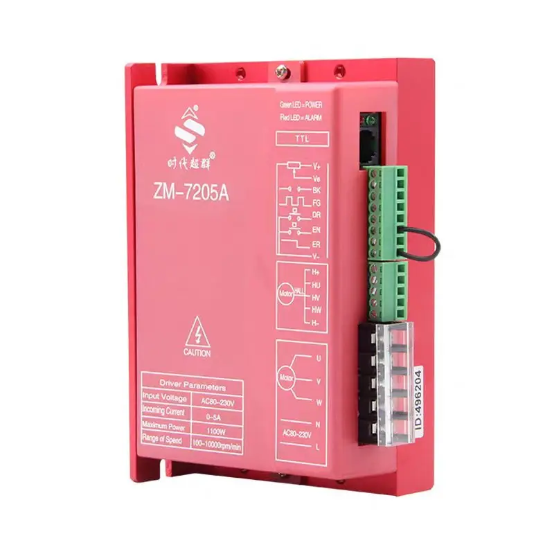 ZM-7205A Brushless Drive Controller Hand-held Smart Debugger Pulse 310V AC 220v DC 1.5kw High Voltage Motor Driver Support Houle